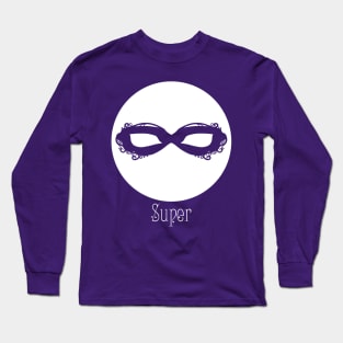 White Masque - Super Long Sleeve T-Shirt